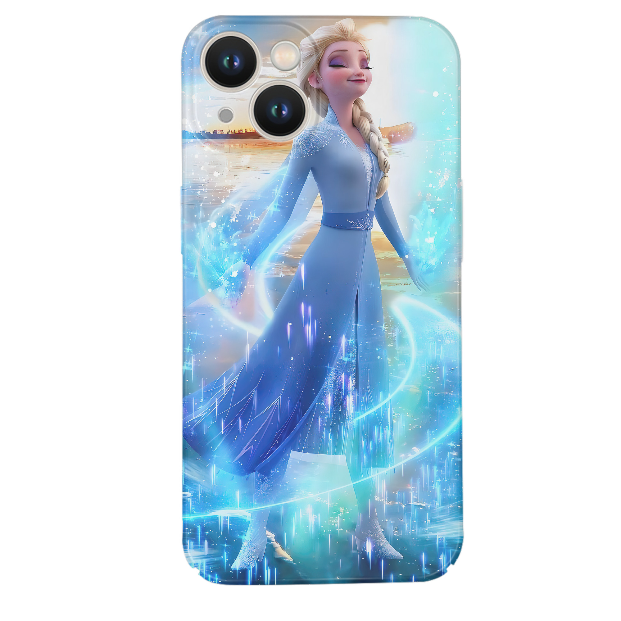 （画像用） アナと雪の女王 アンナ エルサ Frozen Anna Elsa 【iPhone 14シリーズ対応】ハードケース